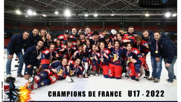 Les U17 Champions de France Élite